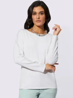 Pull à manches longues avec viscose (ecovero)