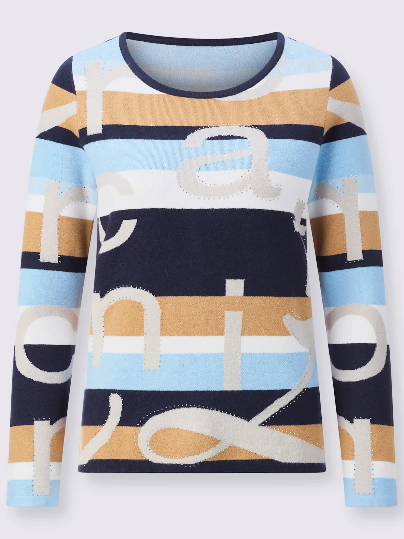 Pull à manches longues avec viscose (ecovero)