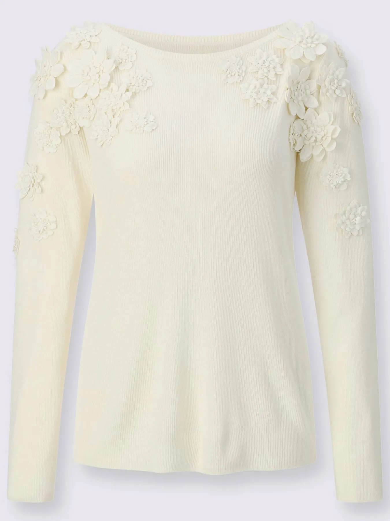 Pull à manches longues avec viscose (ecovero)