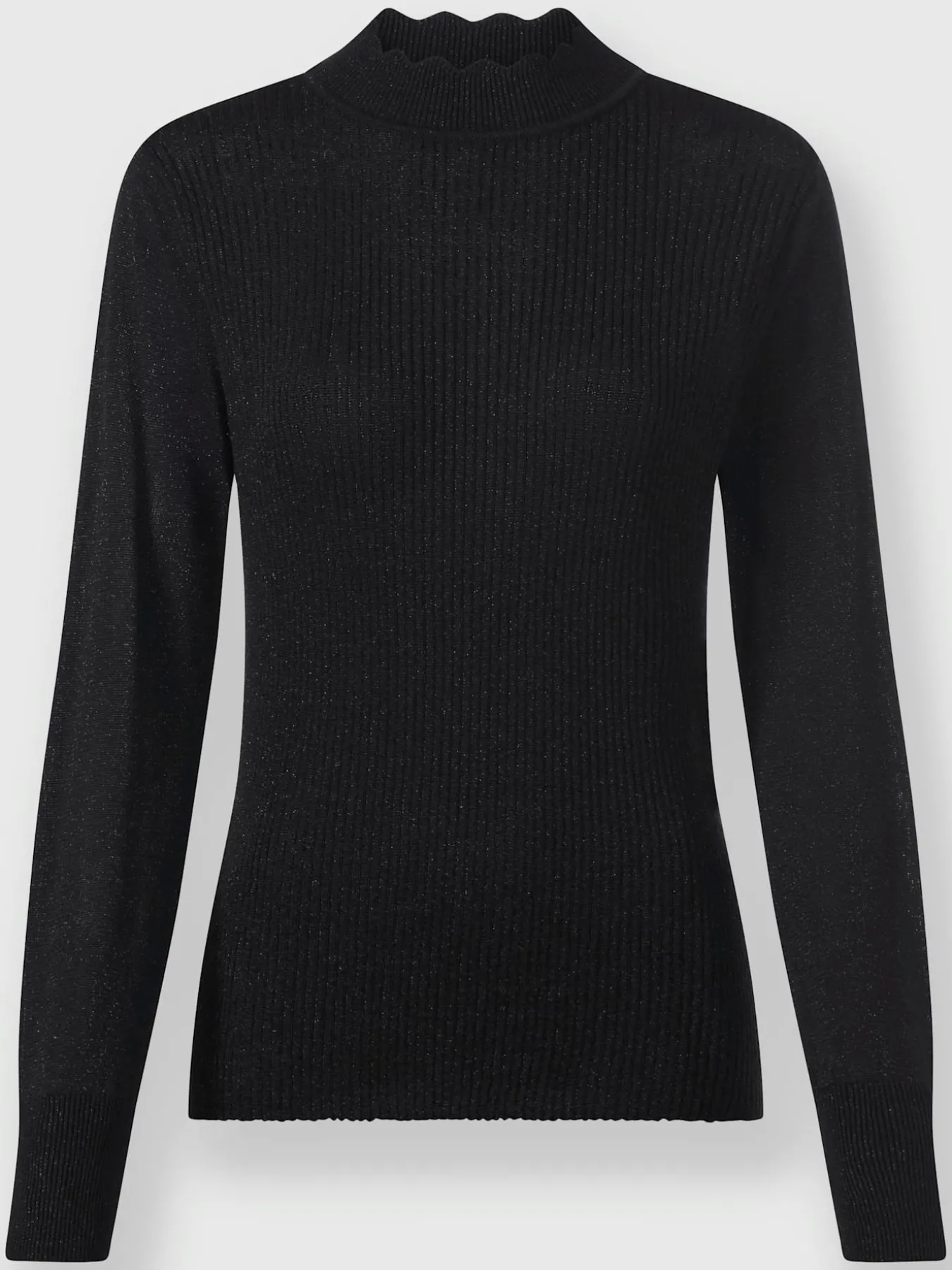 Pull à manches longues fil fantaisie brillant