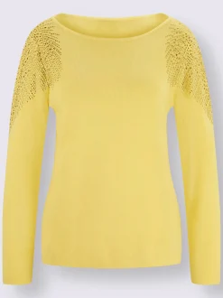 Pull à manches longues jolies pierres brillantes fantaisie