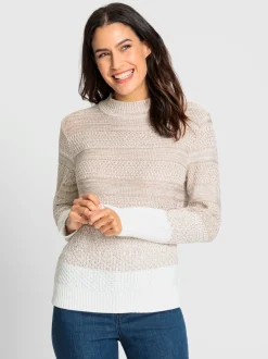 Pull à manches longues qualité coton