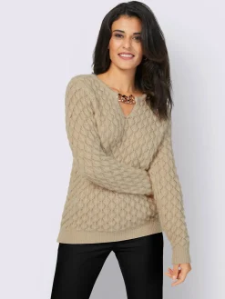 Pull ajouré superbe motif ajouré