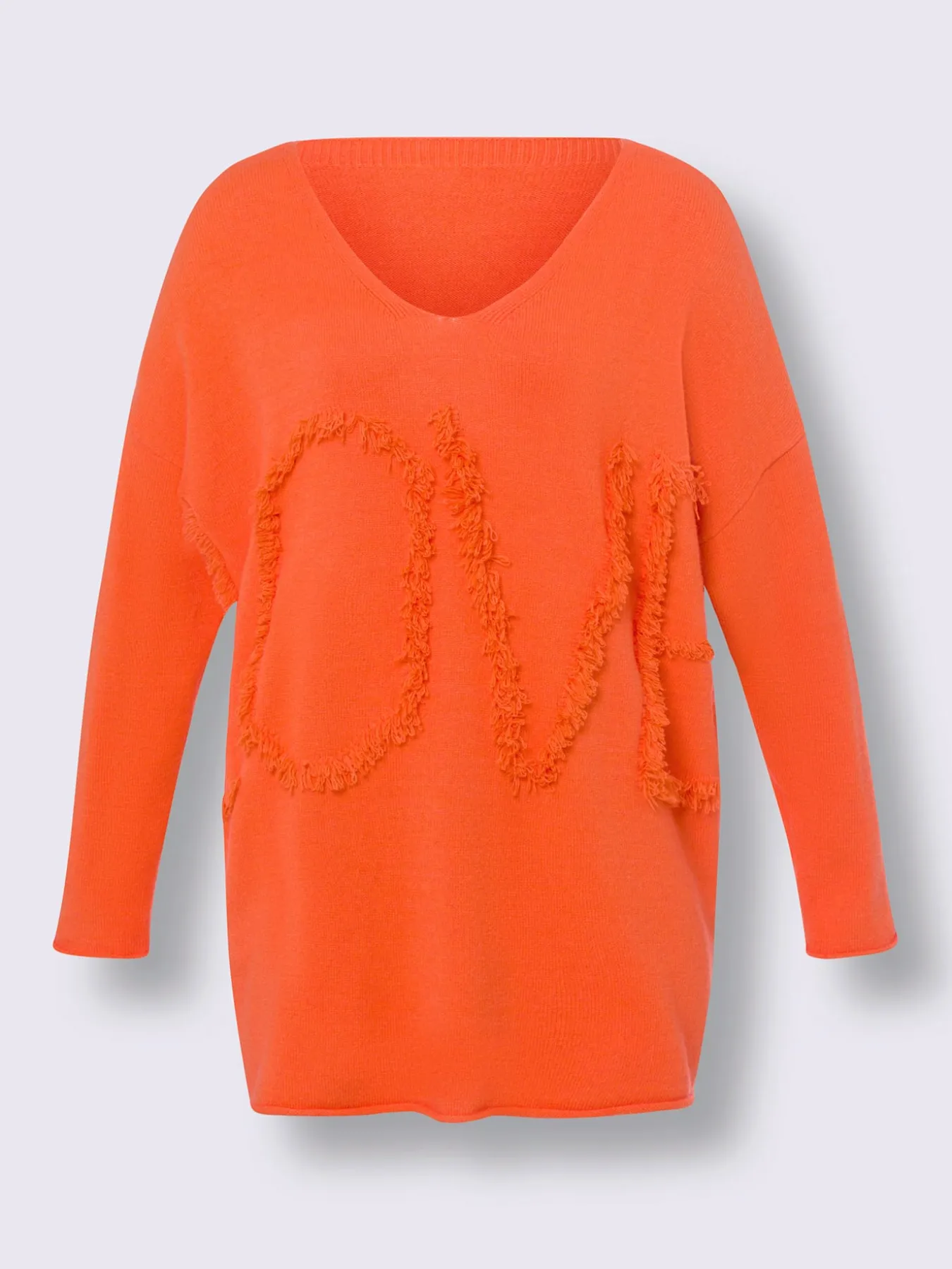 Pull ample inscription tendance