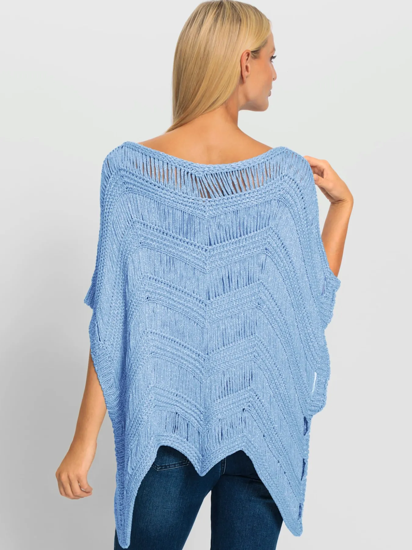 Pull ample superbe motif tricoté