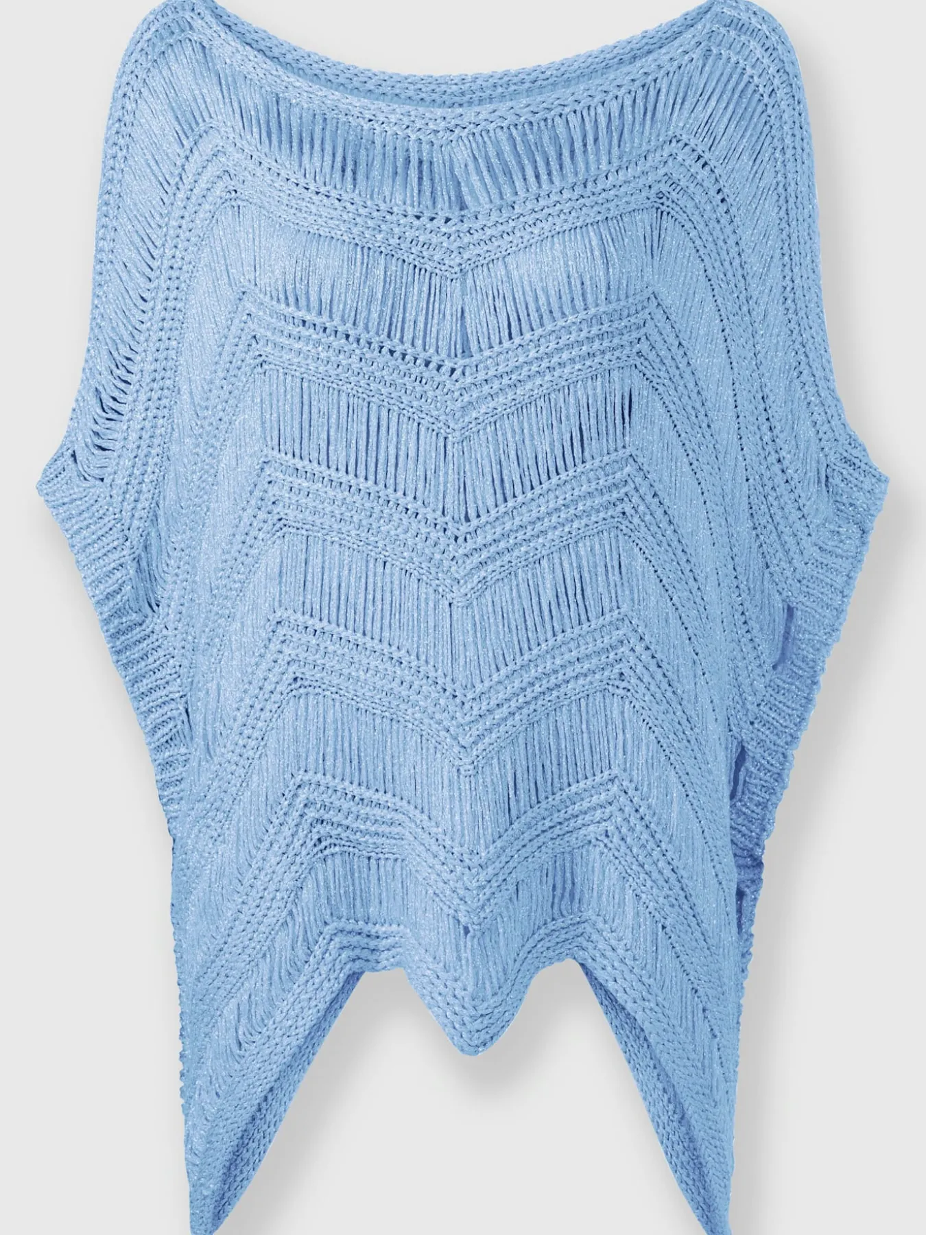 Pull ample superbe motif tricoté
