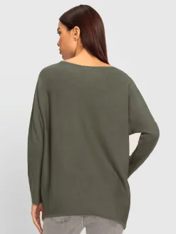 Pull chauve-souris joli motif structuré