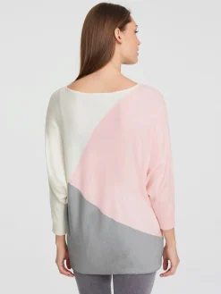 Pull chauve-souris motif graphique