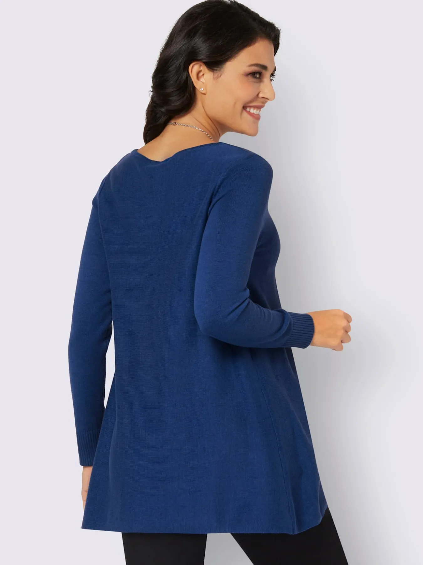 Pull coupe décontractée légèrement évasée