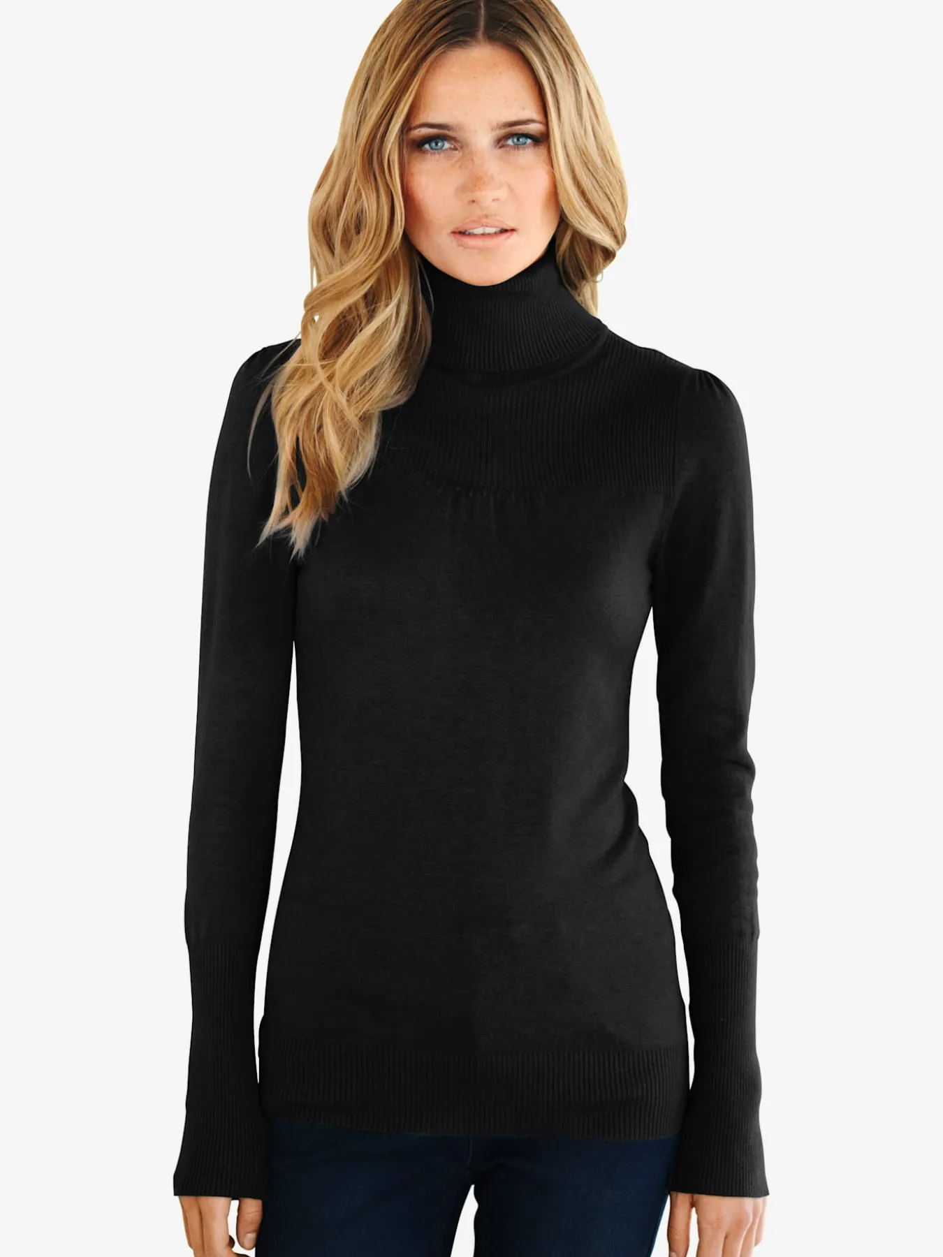 Pull en cachemire superbe basique en pur cachemire