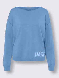 Pull en coton inscription tendance