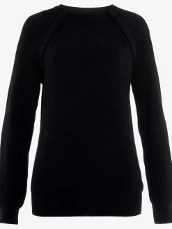 Pull en tricot à col montant