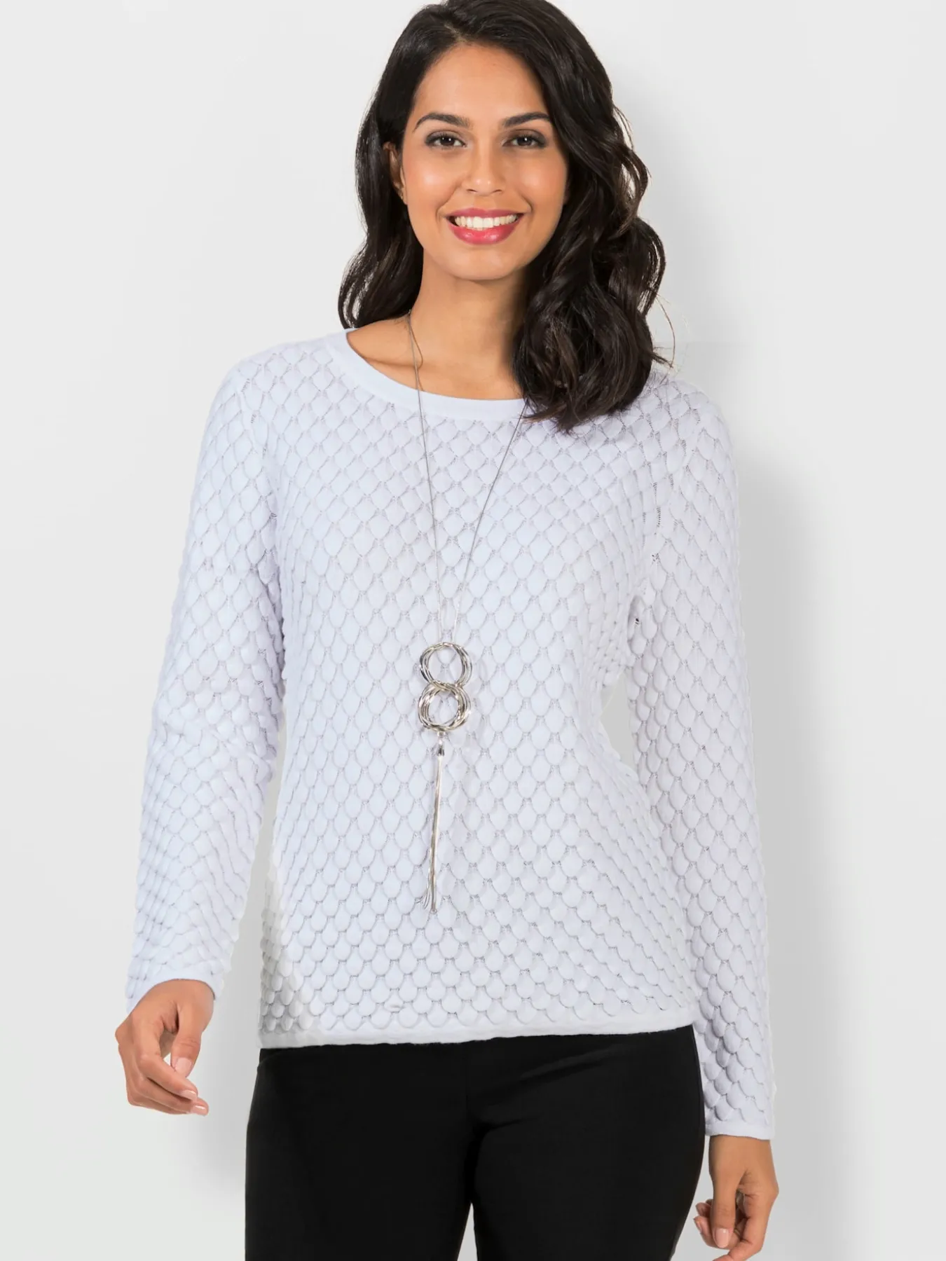 Pull en tricot 60% coton
