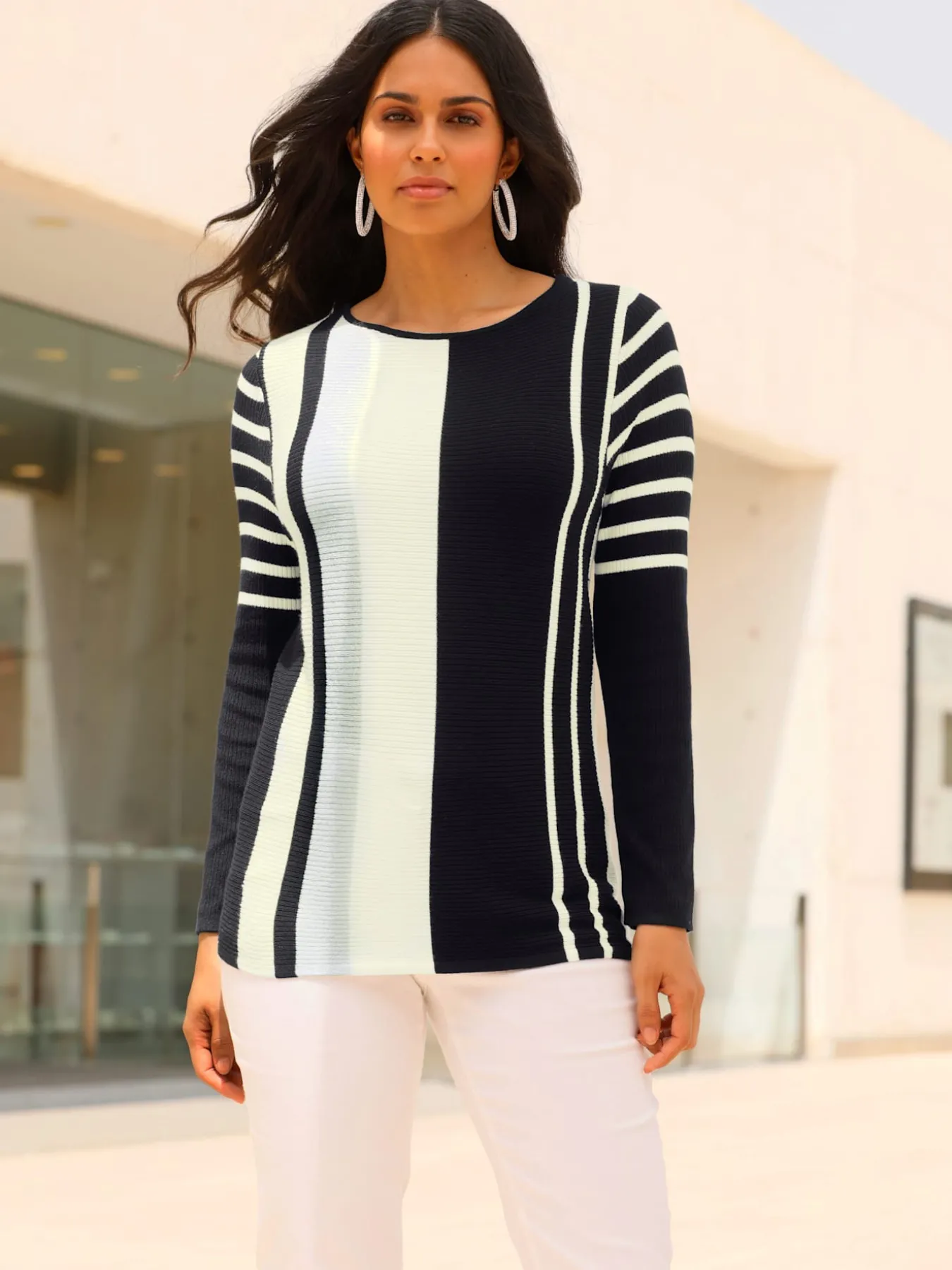 Pull en tricot 66% viscose
