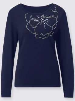 Pull en tricot fin avec viscose (ecovero)