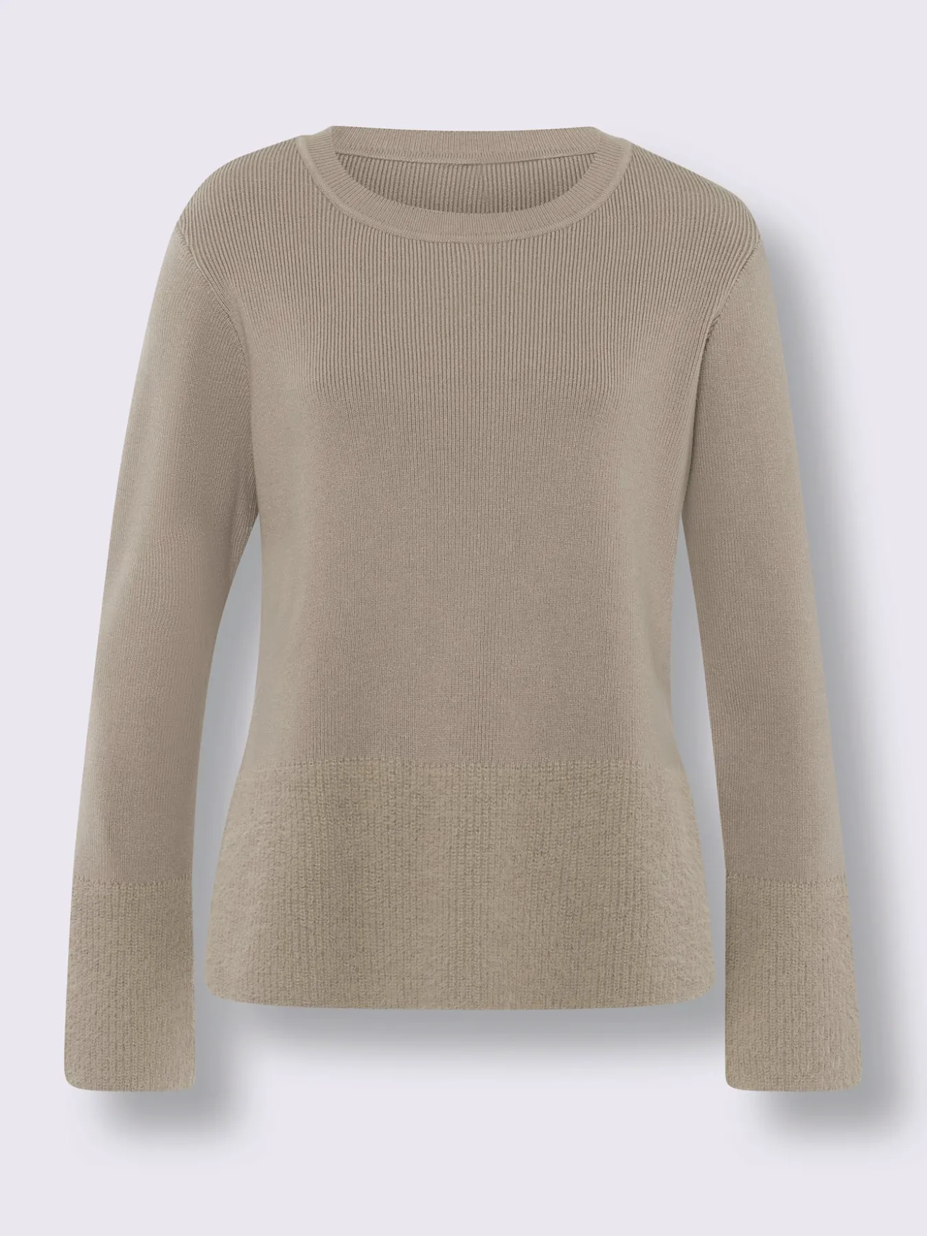 Pull en tricot fin fil fantaisie doux