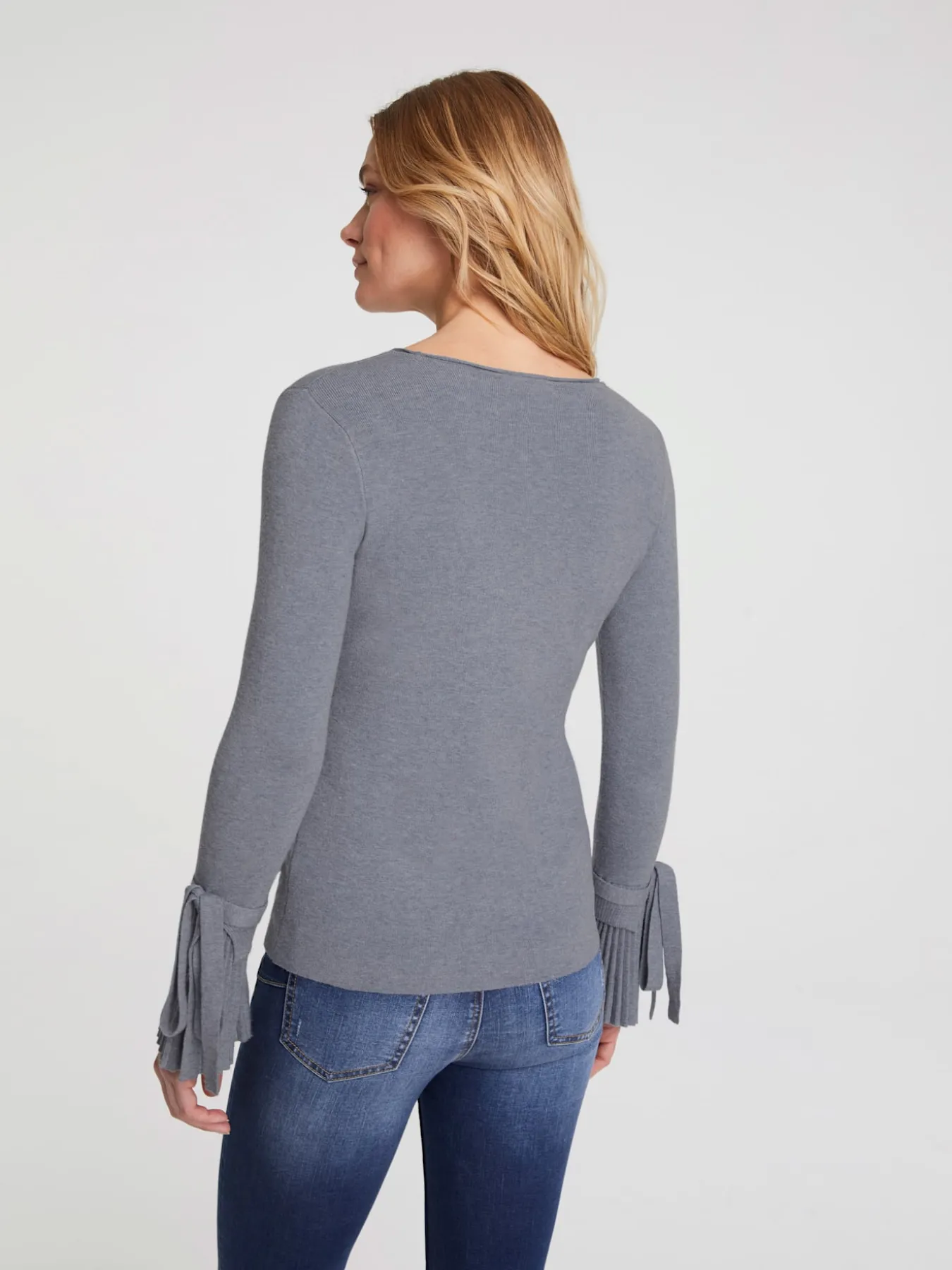 Pull en tricot fin tricot fin doux et agréable