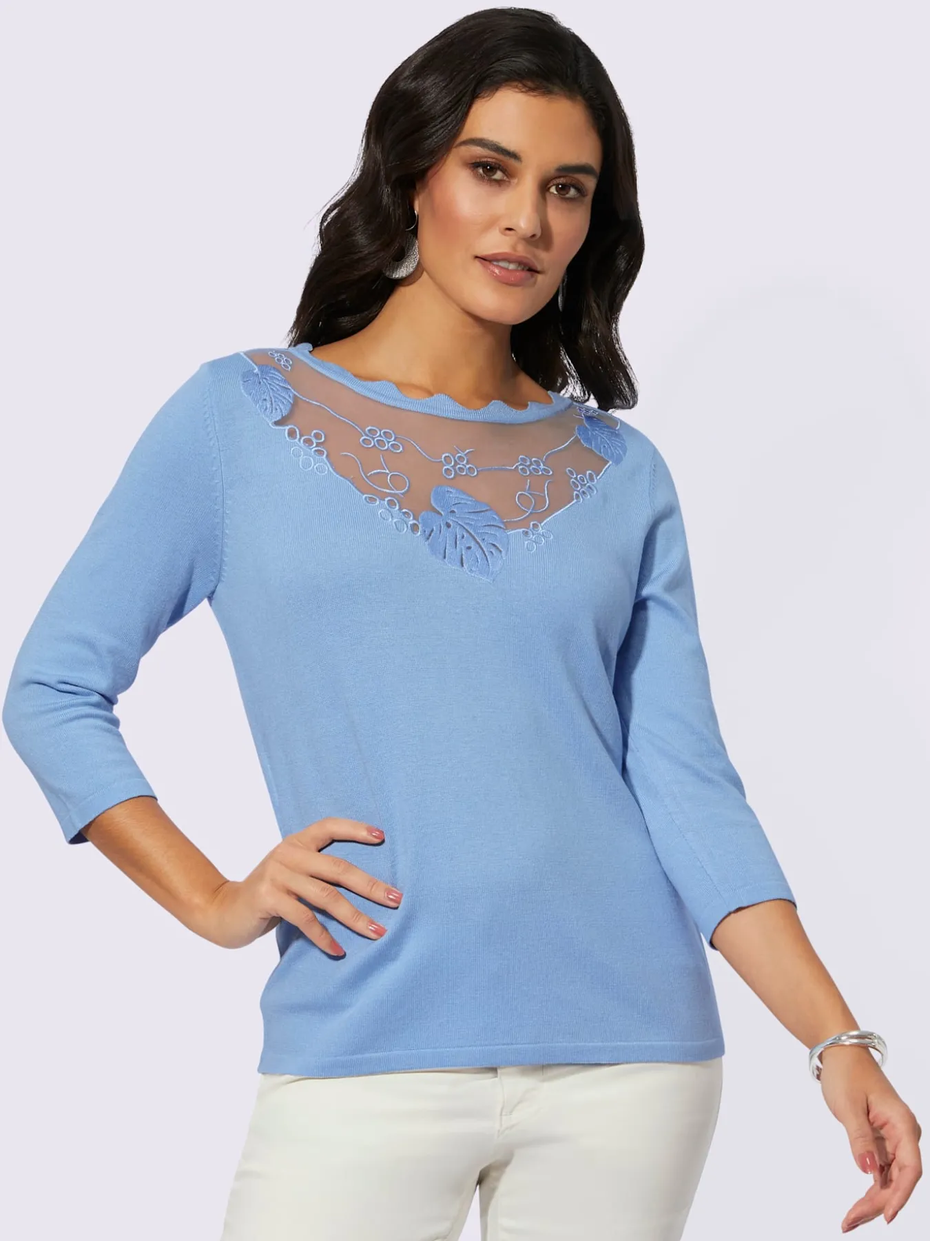 Pull en tricot fin très agréable à porter