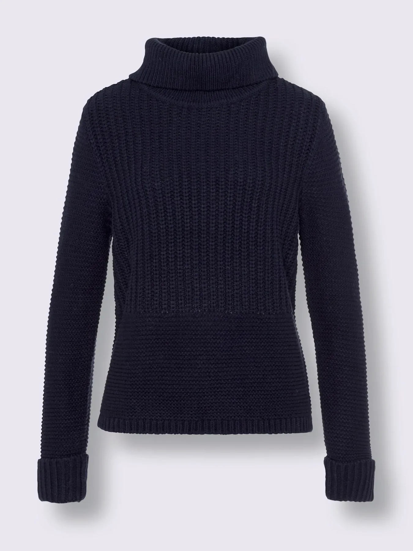 Pull en tricot motif tricoté tendance