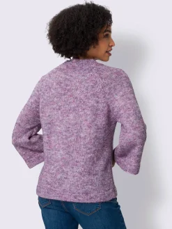 Pull en tricot superbe fil multicolore