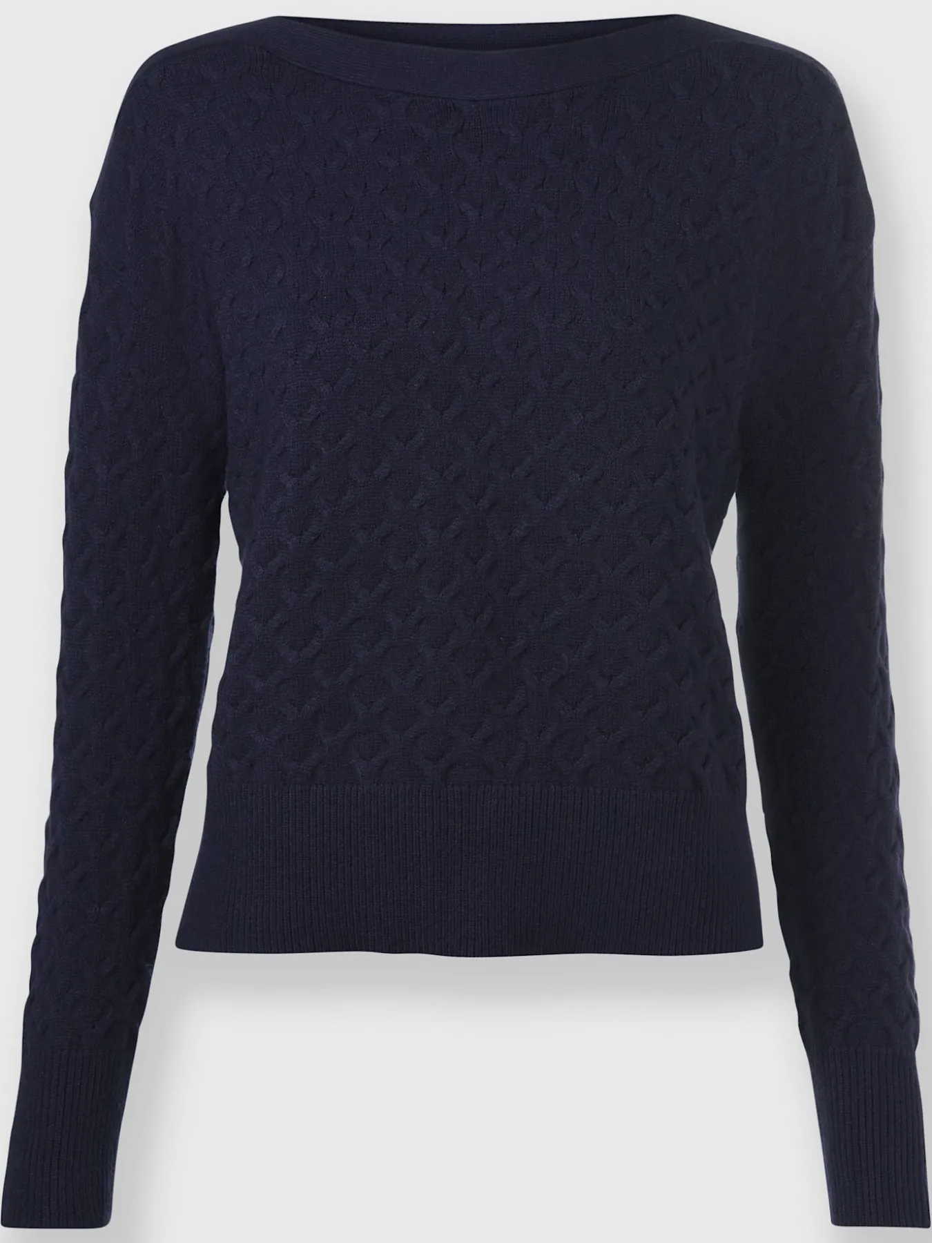 Pull en tricot superbe motif tricoté