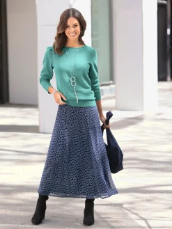 Pull en tricot tricot fin