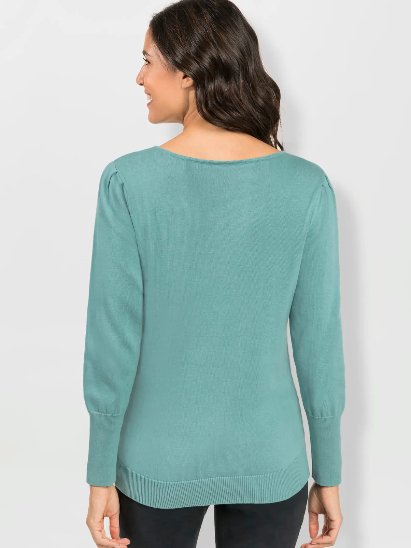 Pull en tricot tricot fin