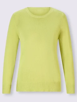 Pull encolure ronde 50% coton