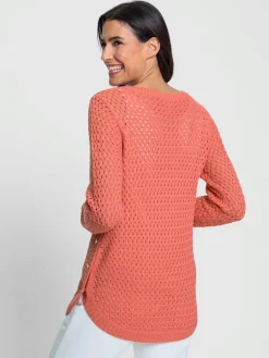 Pull encolure ronde 50% coton