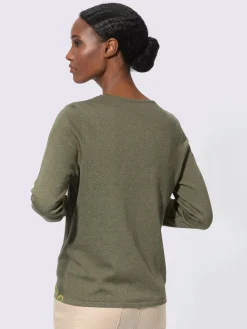 Pull encolure ronde avec viscose (ecovero)