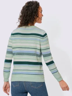 Pull encolure ronde pur coton