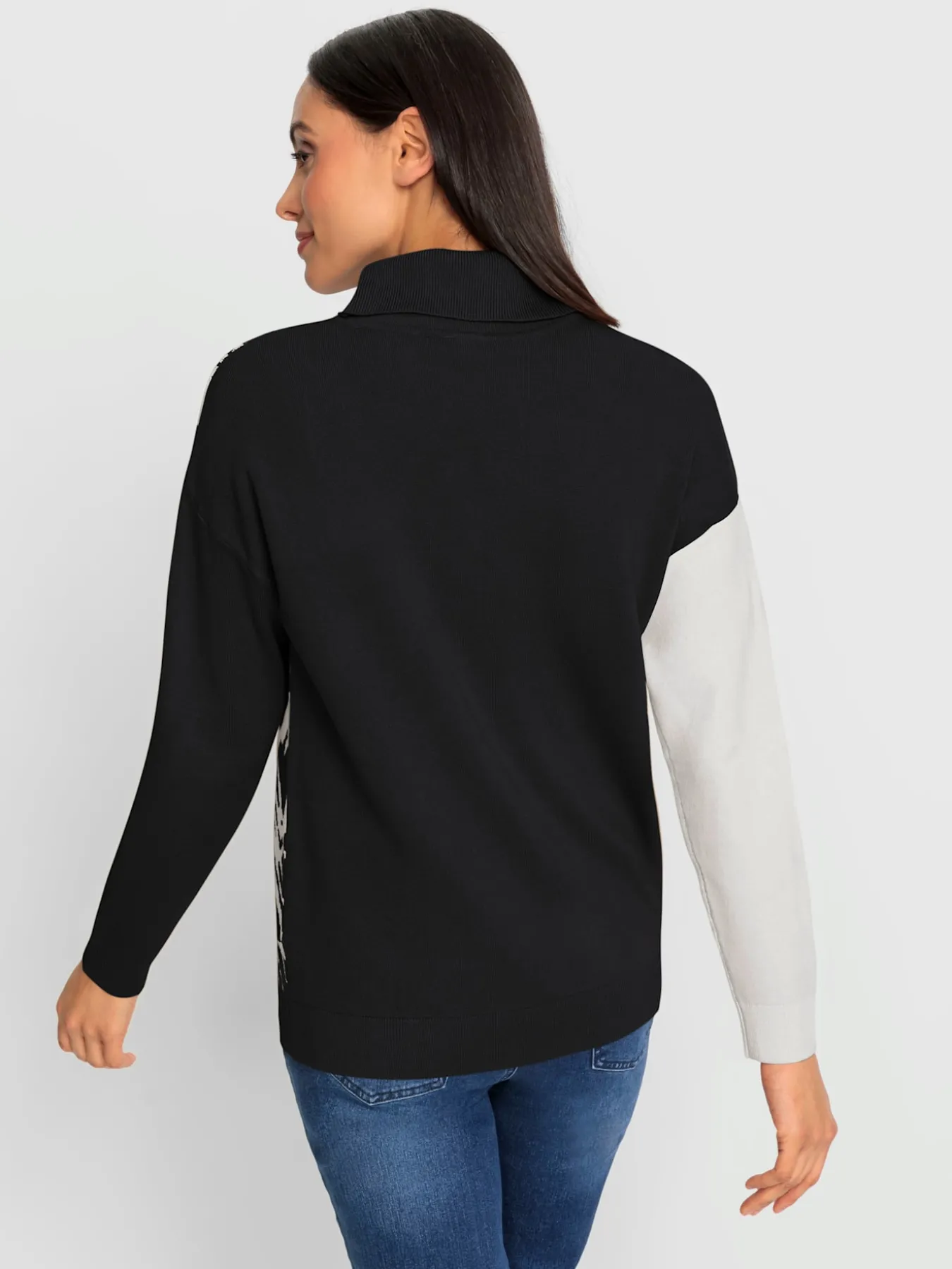 Pull jacquard motif jacquard original