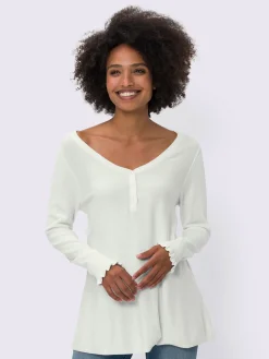 Pull long coupe en a affinante