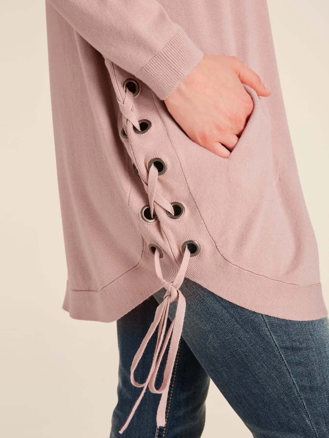 Pull long encolure ronde