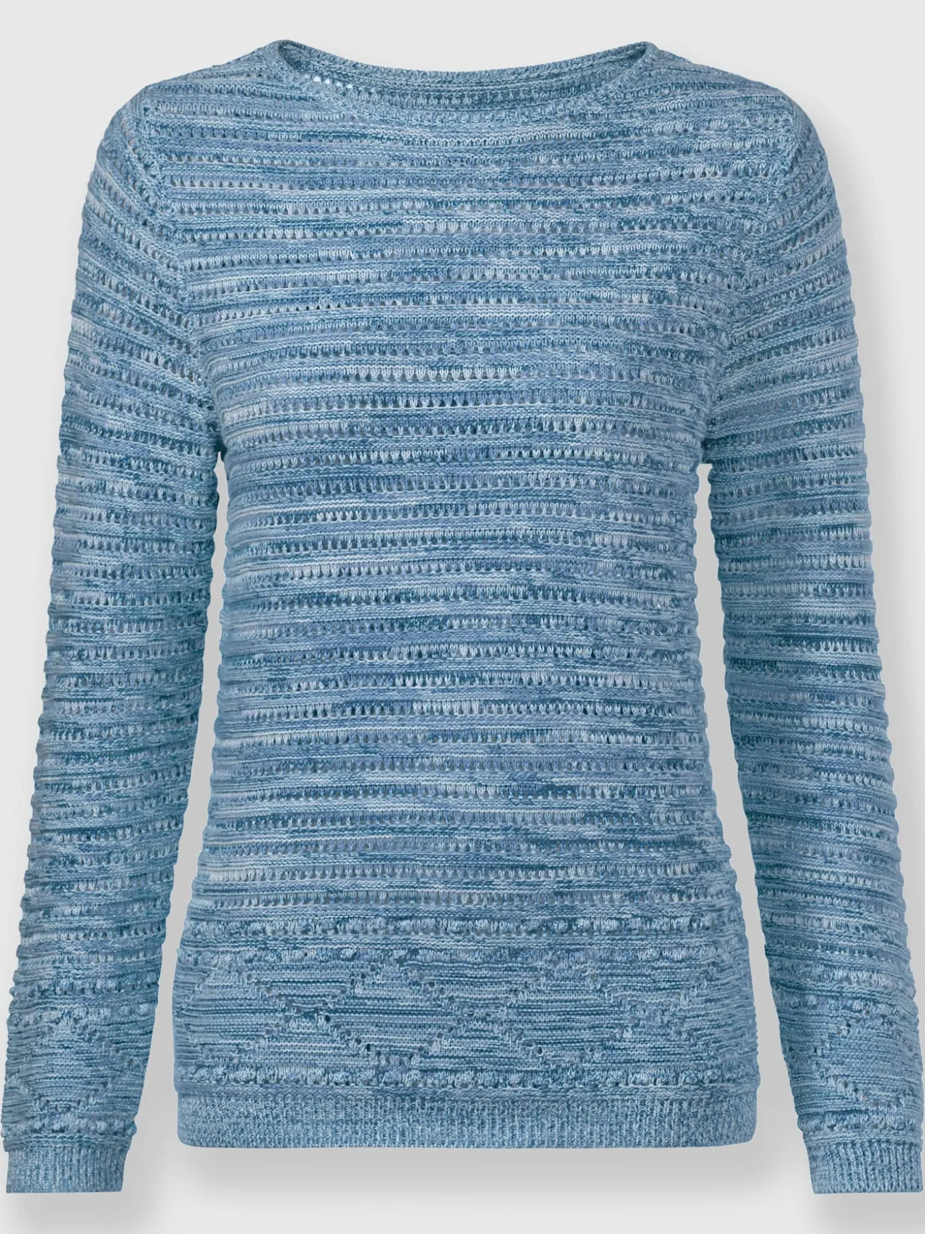 Pull motif ajouré intégral