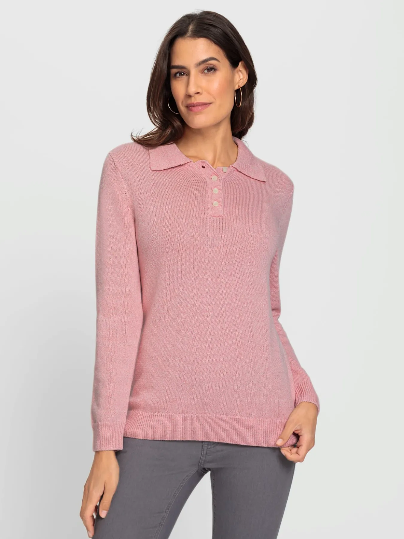 Pull polo 50% coton