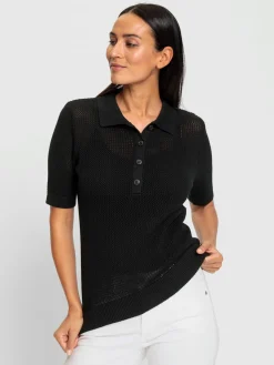 Pull polo pur coton