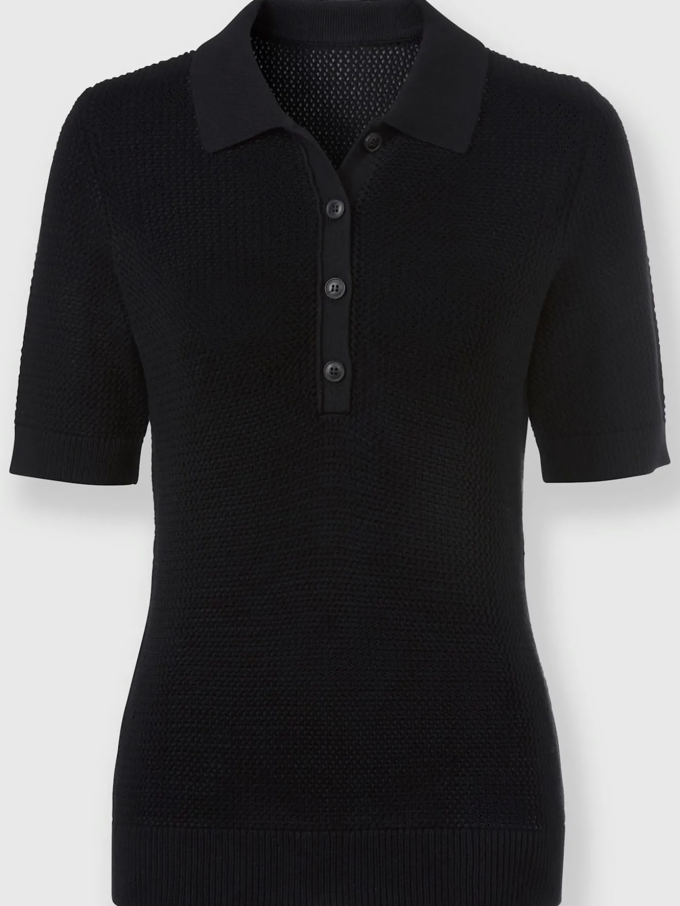 Pull polo pur coton