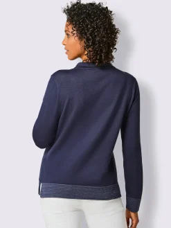 Pull polo qualité coton doux sur la peau
