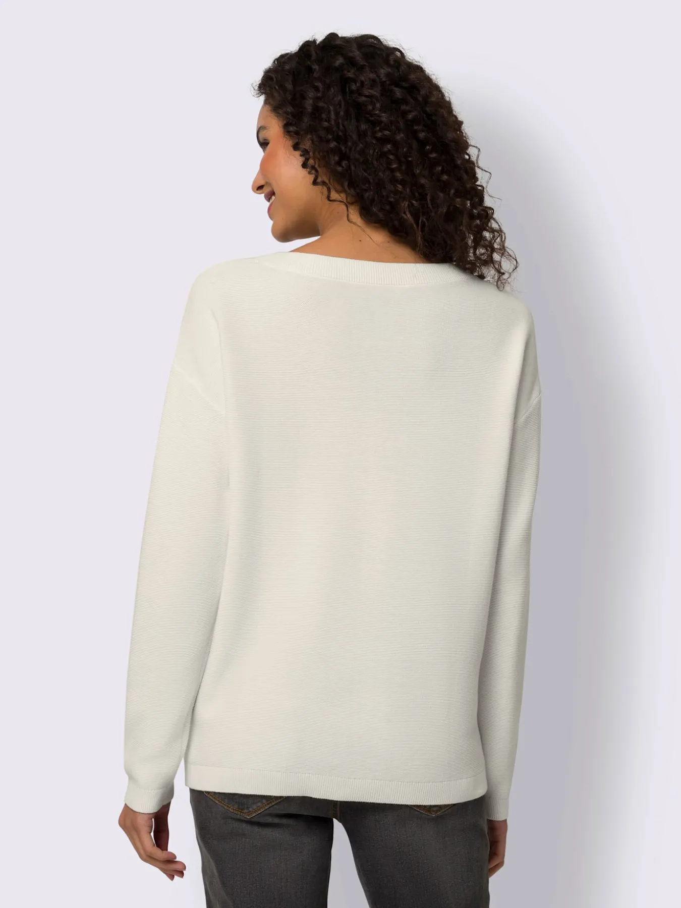 Pull pur coton
