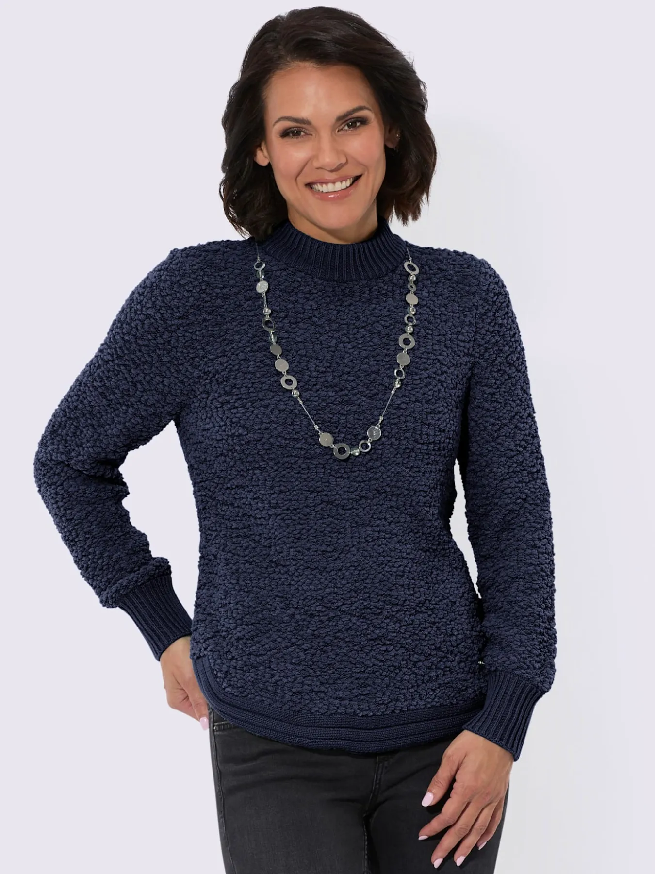 Pull qualité tricotée douce
