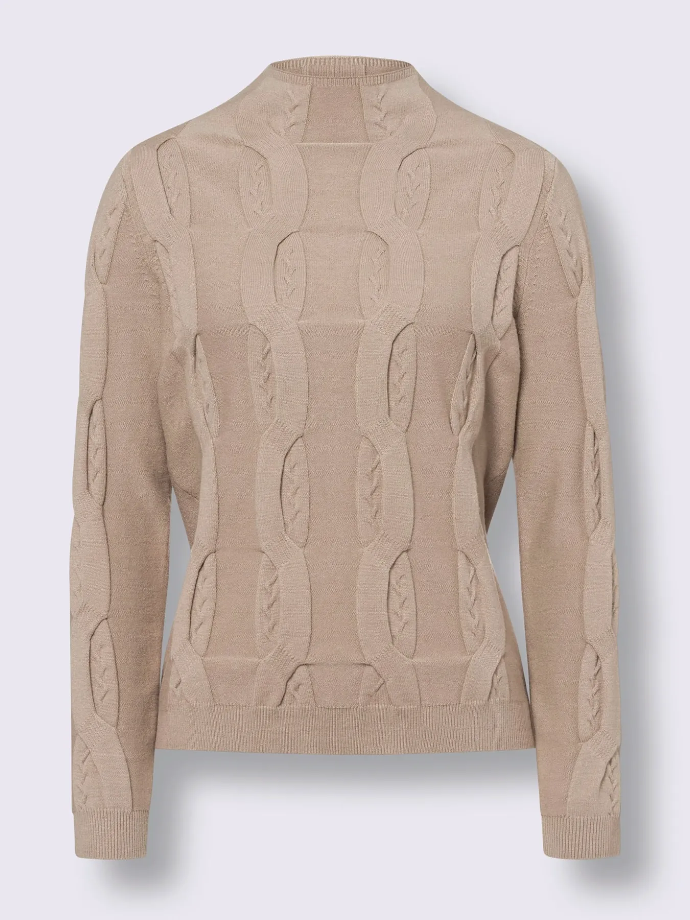 Pull superbe motif torsadé