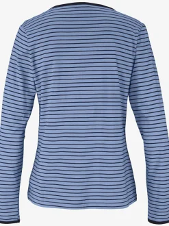 Pyjama à rayures en fils teintés