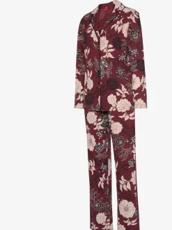 Pyjama au motif floral botanique