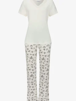 Pyjama avec joli imprimé floral