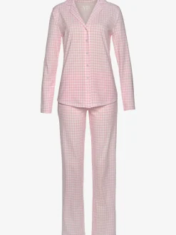 Pyjama classique avec imprimé discret sur toute la surface