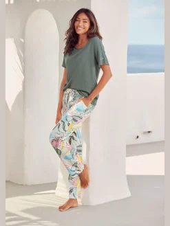 Pyjama vivance dreams avec motif tropical