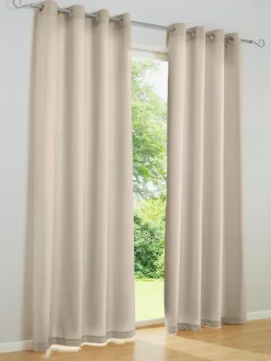 Rideau matière opaque
