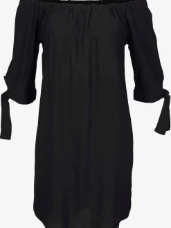 Robe chemisier élastique à l'encolure