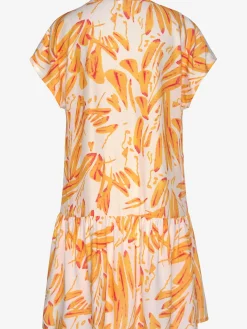 Robe chemisier robe tunique à encolure en v